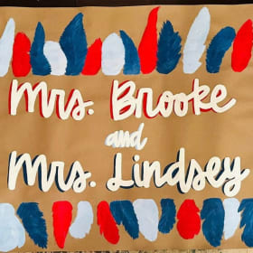 Three Custom Painted Signs item