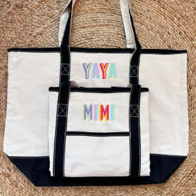 Monogrammed Tote Bag + $50 Gift Certificate item