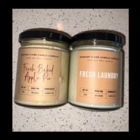 Burning Flame Candles (2) and a Tim Horton's mug & $20 Card item