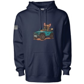 XS-XL VFW AUX Jeep Hoodie item