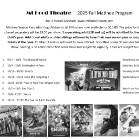 Mt. Hood Matinee Pass item