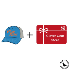$50 Glover Gear Gift Card & Play Fair! Hat | Grd. K-5 item