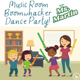 Boomwhacker Dance Party! w/Ms.Martin | Grd. 3-5 (10 kids) item