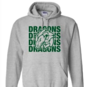Dragon Hoodie - Grey item