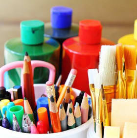 Arts and Crafts with Dr. Cummings and Mrs. Martin item