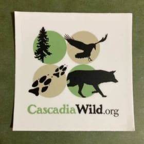 Cascadia Wild Sticker ​-Large item