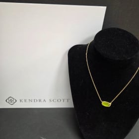 Kendra Scott Peridot Illusion Necklace item