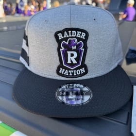 Gray Striped Raider Nation Trucker Hat item
