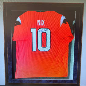 Bo Nix Signed Denver Broncos Jersey item
