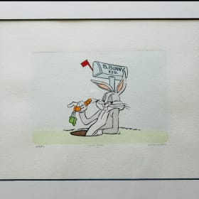 Chuck Jones Bugs Bunny Etching item