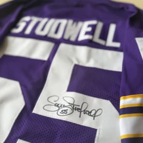 58. Vikings Signed Studwell Jersey item