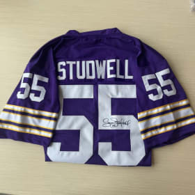 58. Vikings Signed Studwell Jersey item