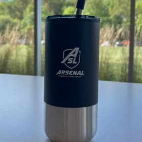 Tasse thermos avec paille - Arsenal item