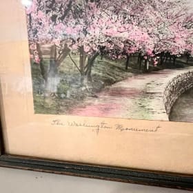 Washington Monument Royal H. Carlock framed print item