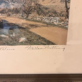 "A Patriarch in Bloom" print signed by Wallace Nutting item