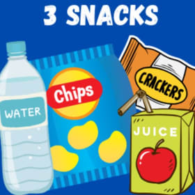 3 -Item Snacks/Drinks item