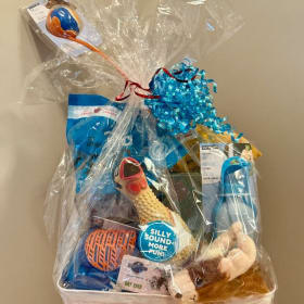Ren's Doggy Gift Basket with $25 Gift Card item