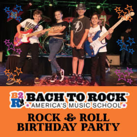 Rock & Roll Birthday Party at Bach to Rock-$299 Value item