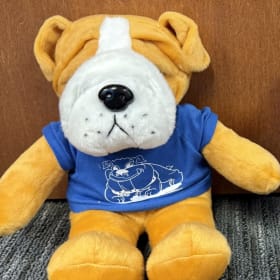 Bulldog Stuffy and Photo with Buddy! item