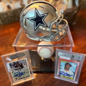 Deion Sanders Sports Memorabilia (Value: $500) item