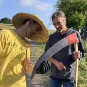 One-on-One Scything Lesson (loaner scythe included) item