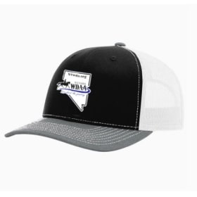 Black/Grey/White NVWDA Trucker Hat item