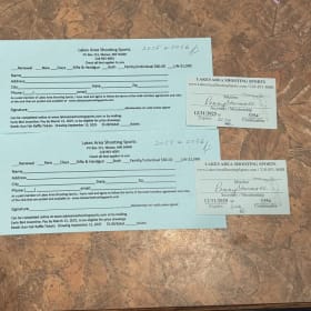 Lakes area shooting sports item