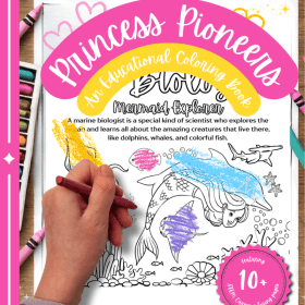 Coloring Book: Princess Pioneers item
