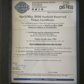 #12 - St. Paul Saints item