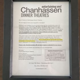 #13 - Chanhassen Dinner Theater Tickets item