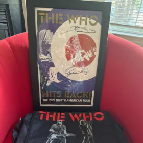 The Who 2022 North American Tour – Signed Poster item