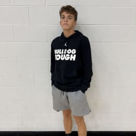 Black Sweatshirt Bulldog Tough Jumpman item