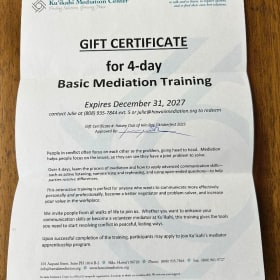 Mediation Training item