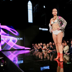 AnaOno Heart On My Sleeve Hand Painted Jacket NYFW 2024 Show item