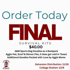 Fall Survival Kit for Your Aggie item