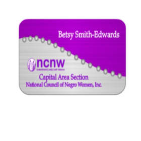 Bling Name Badge item