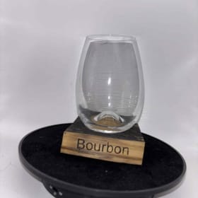 Whiskey glass holders item