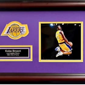 Kobe Bryant Signed Floorboard item