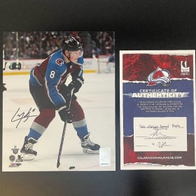 Cale Makar Signed Photograph item