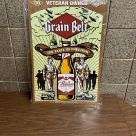Grain Belt sign item