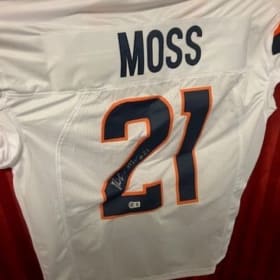 Denver Broncos CB Riley Moss Signed Jersey (white) item