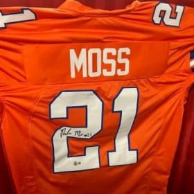 Denver Broncos CB Riley Moss Signed Jersey (orange) item