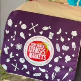 Fundraiser Tote Bag (Color Variations: Purple and Green) item