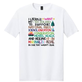 004 My Tax $$ T-Shirt, 2XL-5XL item