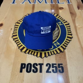 Blue Hat w/white item