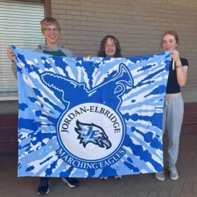 Limited Edition Jordan Elbridge Marching Eagle Blanket item