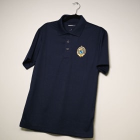 Blue Student Polo item