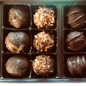 Truffles & More -- box of a dozen chocolate truffles! item