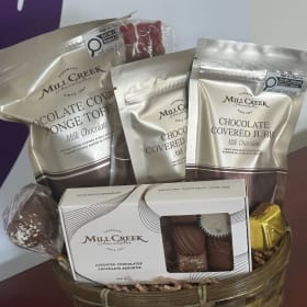 Mill Creek Chocolates Gift Basket item