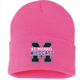 Neon Pink Knit Hat item